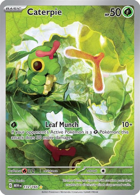 Caterpie 172 Prices Pokemon Scarlet And Violet 151 Pokemon Cards