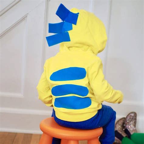 No-Sew DIY Flounder Baby Costume | Primary.com