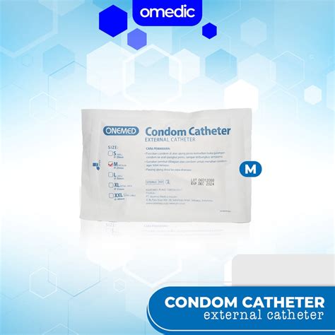 Jual Onemed Condom Catheter Kondom Kateter Untuk Pasien Pria SIze