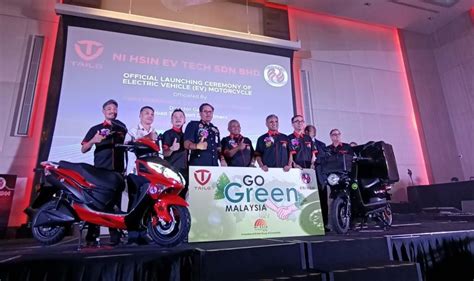 NI HSIN GROUP LANCAR DUA MODEL MOTOSIKAL EV EBIXON TAILG Majalah Kapcai