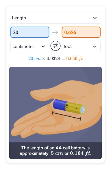 Flexi Answers How To Convert Cm To Feet Ck Foundation