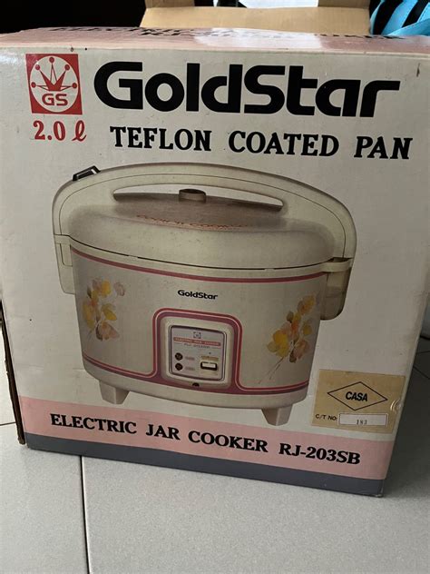 GoldStar 2 Liter Rice Cooker TV Home Appliances Kitchen Appliances