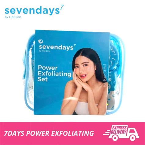 Sevendays Power Exfoliating Set By Her Skin NEW PACKAGING Lazada PH