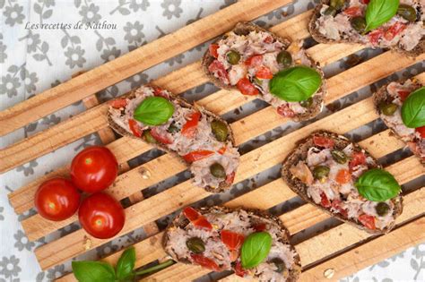 Ma cuisine au fil de mes idées Tartines aux rillettes de maquereau