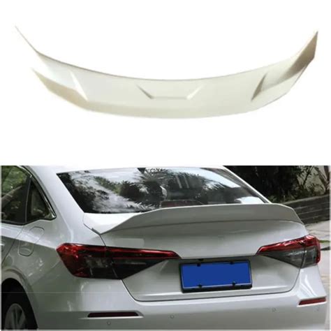 Jdm Style Rear Spoiler Wing For Honda Civic Sedan Abs