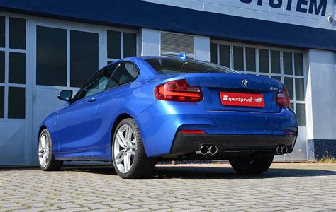 Système d échappement sportif pour BMW F22 218i BMW F22 218i 3 cil