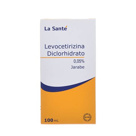 Levocetirizina 005 Jarabe En Frasco X 100ml La Santé