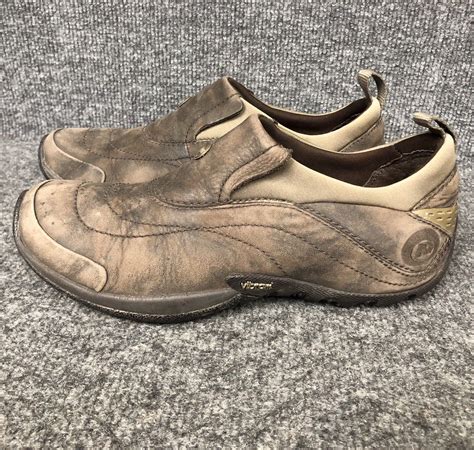 Womens Merrell Nova Moc Vibram Light Brown Leather Sl Gem