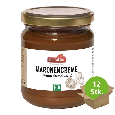 Bio Maronencrème 12 x 250 g Narimpex