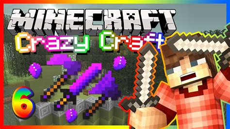 Minecraft Crazy Craft Amethyst Jackpot Modded Survival Ep