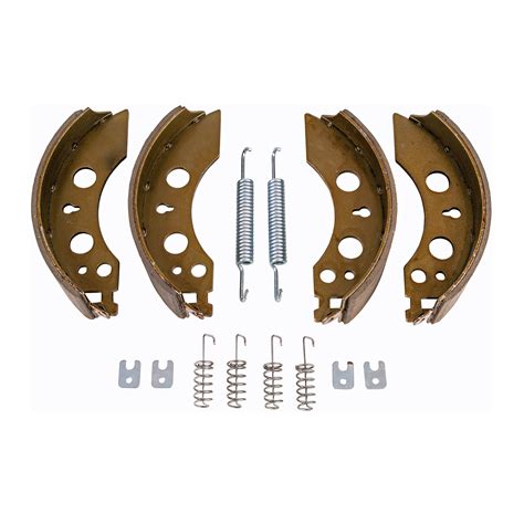 X Alko Type Trailer Brake Shoe Set And Spring Kit For Single Axle