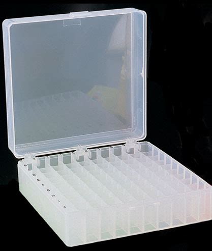 Deltalab Hole Natural Colour Polypropylene Racks With Lid