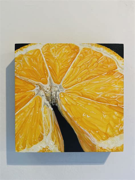 Lemon Iii Contemporary Realism By Angela Faustina Signet