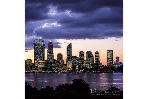 "City Sunset", Perth Skyline, Perth City, Perth, Western Australia ...