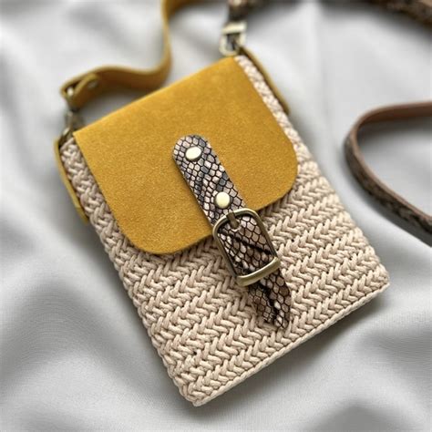 Сумка «Mini» из полиэфирного шнура крючком. Мастер-класс - behet handmade