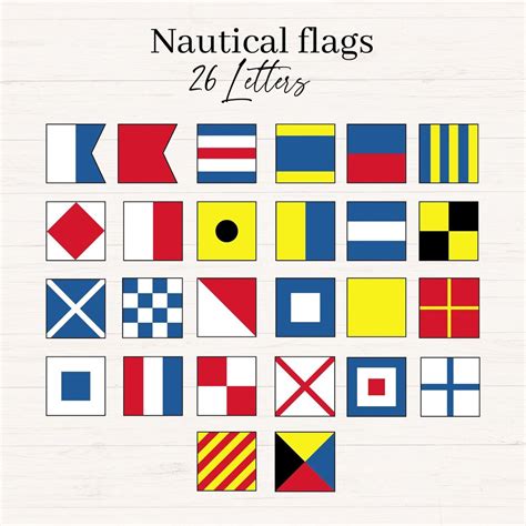 Nautical Flags Svg Png Jpg Dxf Nautical Flag Bundle - Etsy