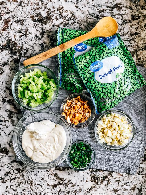 Crunchy Pea Salad With Cashews The Recipe Life