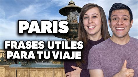 Francés para turistas Frases básicas para viajar a Paris Francia YouTube