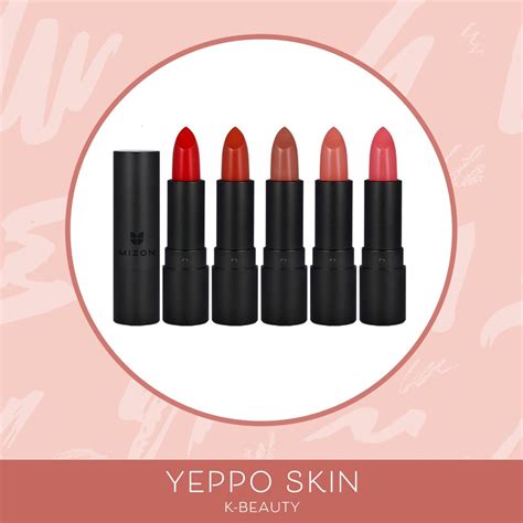 Mizon Velvet Matte Lipstick G Shopee Philippines