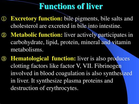 Liver Function Test Ppt