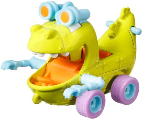 Carrinho Hot Wheels Premium Rugrats Reptar Wagon DMC Amazon Br Brinquedos E Jogos