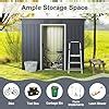 Amazon IRONMAX Outdoor Storage Shed With Floor 6 X 3 FT