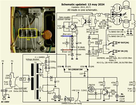 Kenwood Tl 922a Schematic Tl922 Amplfier Tl 922 Kenwood Modifications