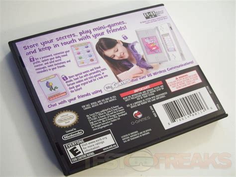 My Secret Diary Nintendo Ds Technogog