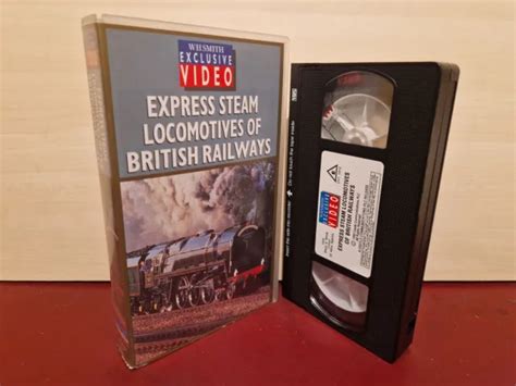 Express Steam Locomotives Of British Rail Vhs Railway Video Tape