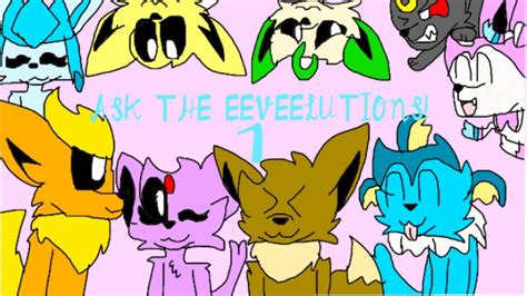 💜ask The Eeveelutions 💜 ~episode 1~ Inspired By Stareevee Youtube