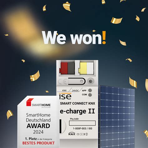 We Have Won SmartHome Deutschland Awards 2024 Ise Individuelle