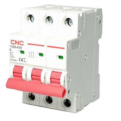 Ycb M Ac Mcb A Pole Ka Miniature Circuit Breaker V V Cnc