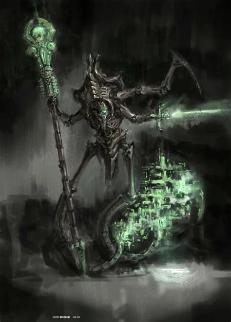 Oc Necrons Psychomancer Necrontyr In 2023 Warhammer 40k Necrons