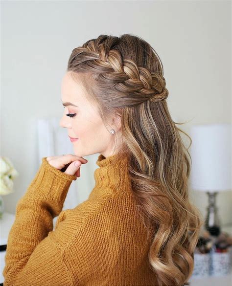 21 Crown Braids Hairstyles Braid Hairstyles