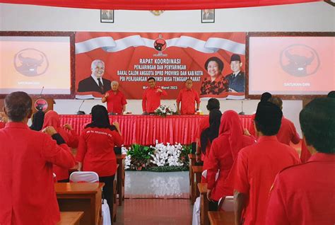 Bakar Semangat Kader Ntb Djarot Pdip Caleg Wajib Jadi Petar