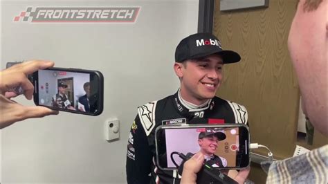 Christopher Bell On Talking With Kyle Busch After Cota Arguement Youtube