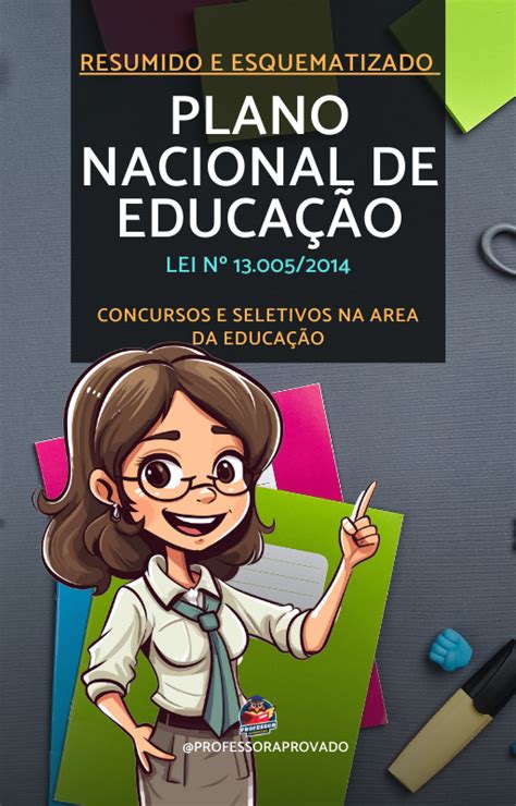 Plano Nacional De Educa O Pne Professor Aprovado Hotmart