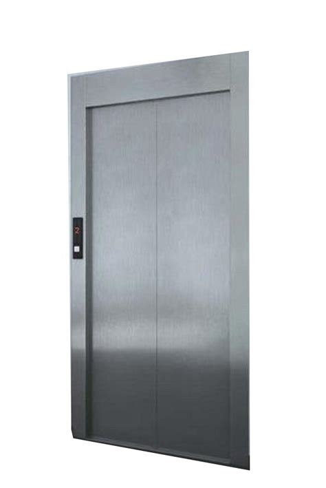 Silver Stainless Steel Center Opening Elevator Automatic Doors At Rs