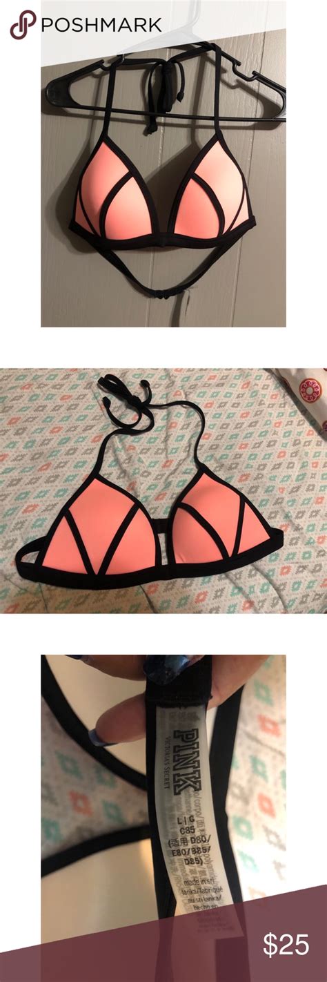 Victorias Secret Pink Triangle Bikini Top Pink Triangle Bikini Top