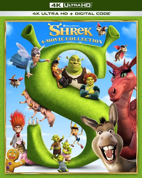 Shrek 4-Movie Collection (4K Ultra HD) [UHD] - Walmart Business Supplies