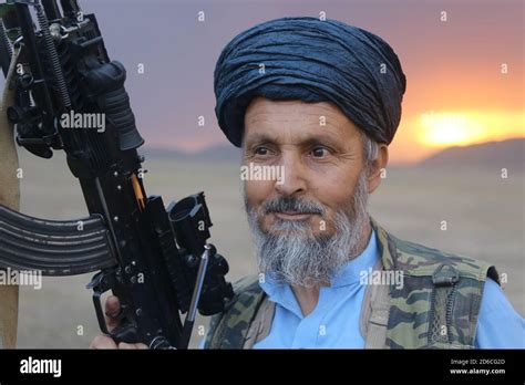 The Image Is Taken From The Taliban Showing The Taliban Fighter He Is