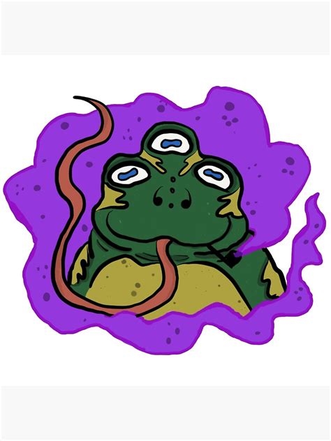 "Third eyed frog " Poster by Jackmanzzz | Redbubble