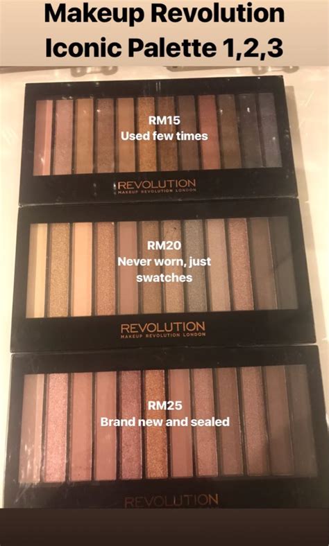 Makeup Revolution Iconic Palette Review Indonesia Saubhaya Makeup