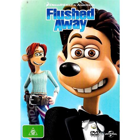 Flushed Away Rare Dvd Aus Stock Animated New Region Dreamworks