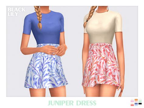 The Sims Resource Juniper Dress