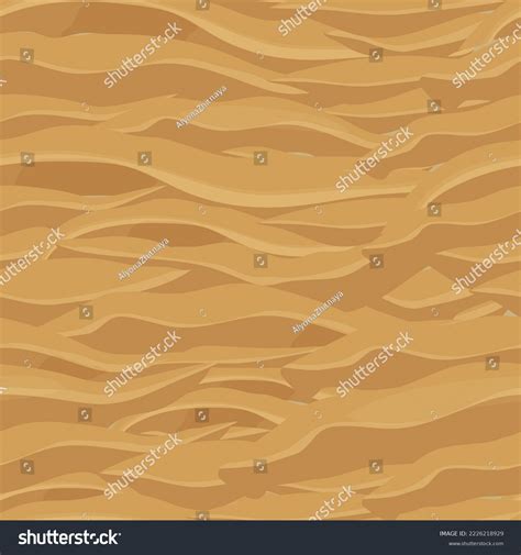 Sand Texture Seamless Background Cartoon Style Stock Vector (Royalty ...