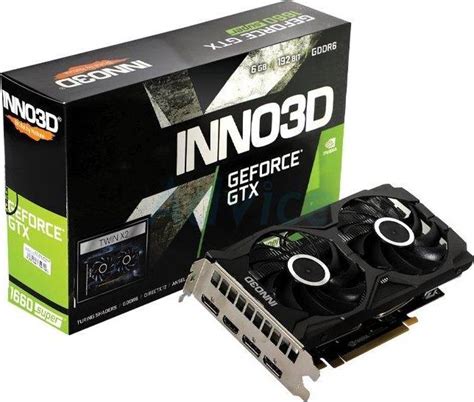 Inno3d Geforce Gtx 1660 Super Twin X2 Hdmi Dp 6gb • Pris