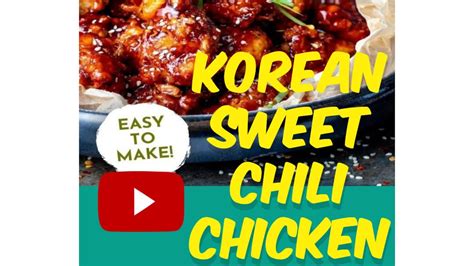 Chicken Karaage Korean Sweet Chilli Chicken Youtube