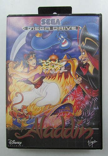 Disney s Aladdin Sega Mega Drive 16 bit cartridge оригінал ID