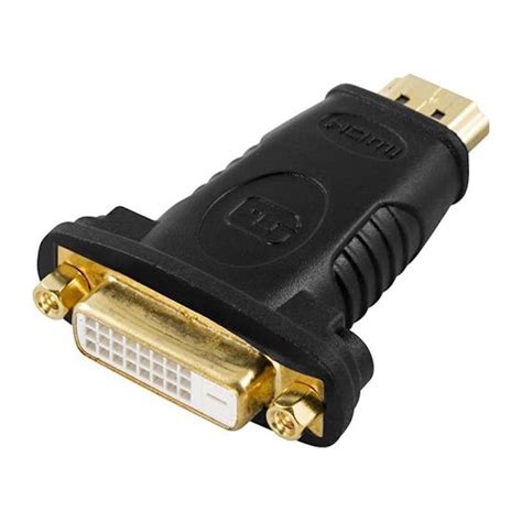 HDMI To DVI Adapter HDMI 19 Pin Han Til DVI D Hun Billed Video Data